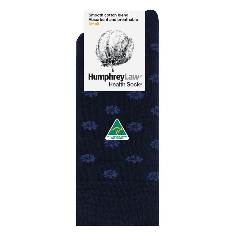 Humphrey Law Merc Cotton Pattern Ladies Sock image number 1